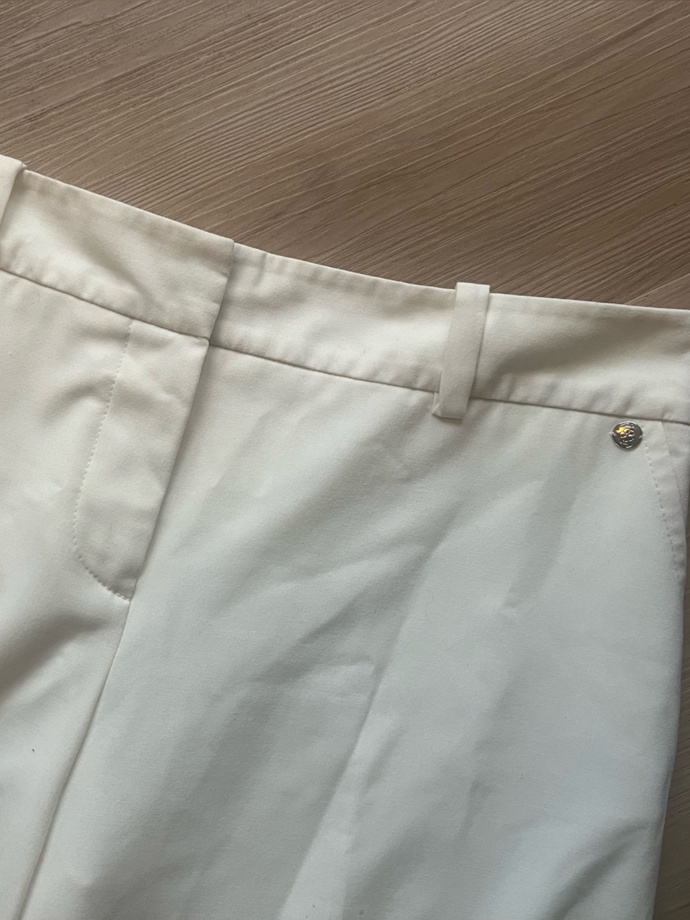 TRINA TURK Winter White Wide-Leg Pants • 12 - Picture 7 of 8